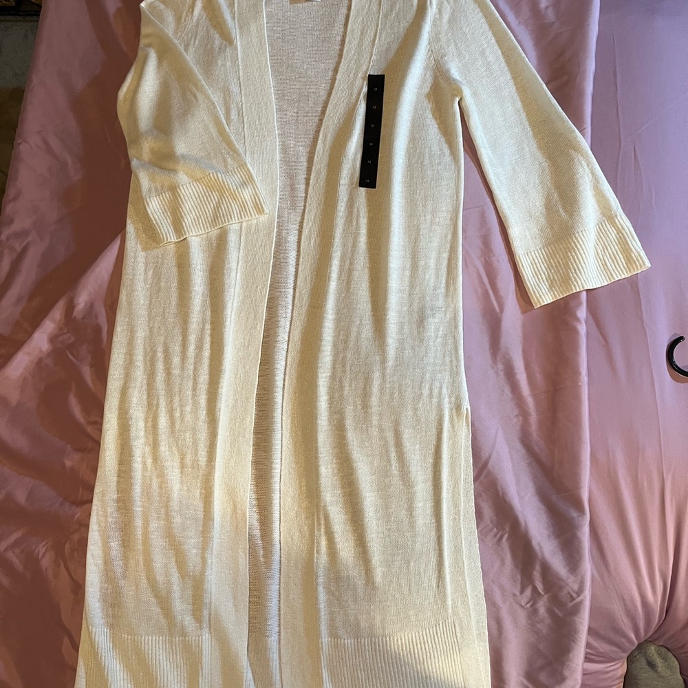 Banana Republic Cream Knit Sweater